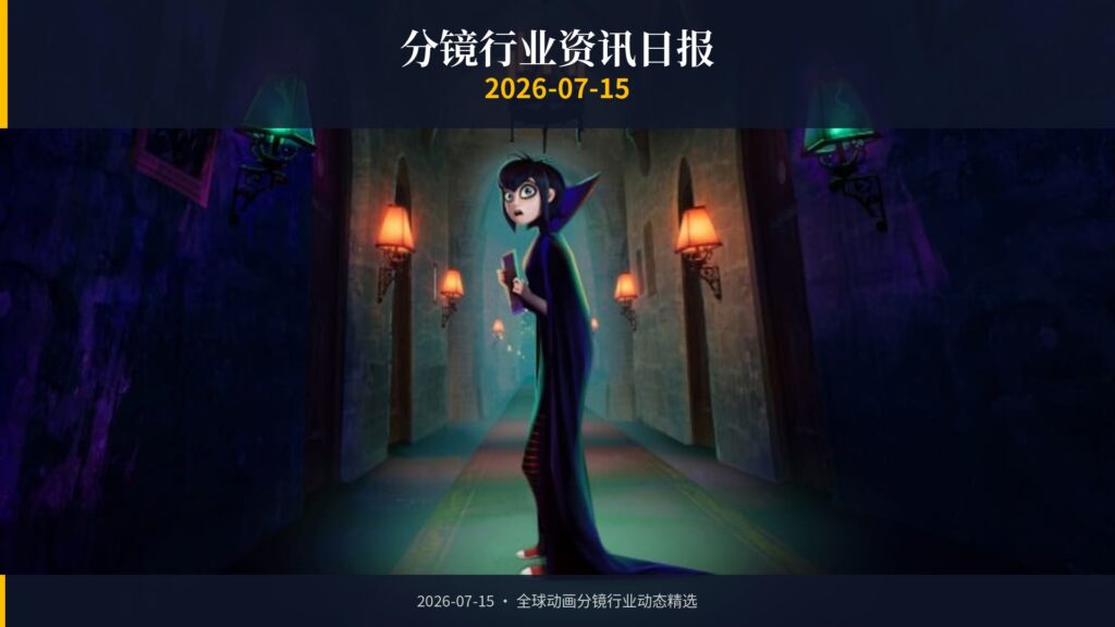分镜行业资讯日报 | 2026年7月15日