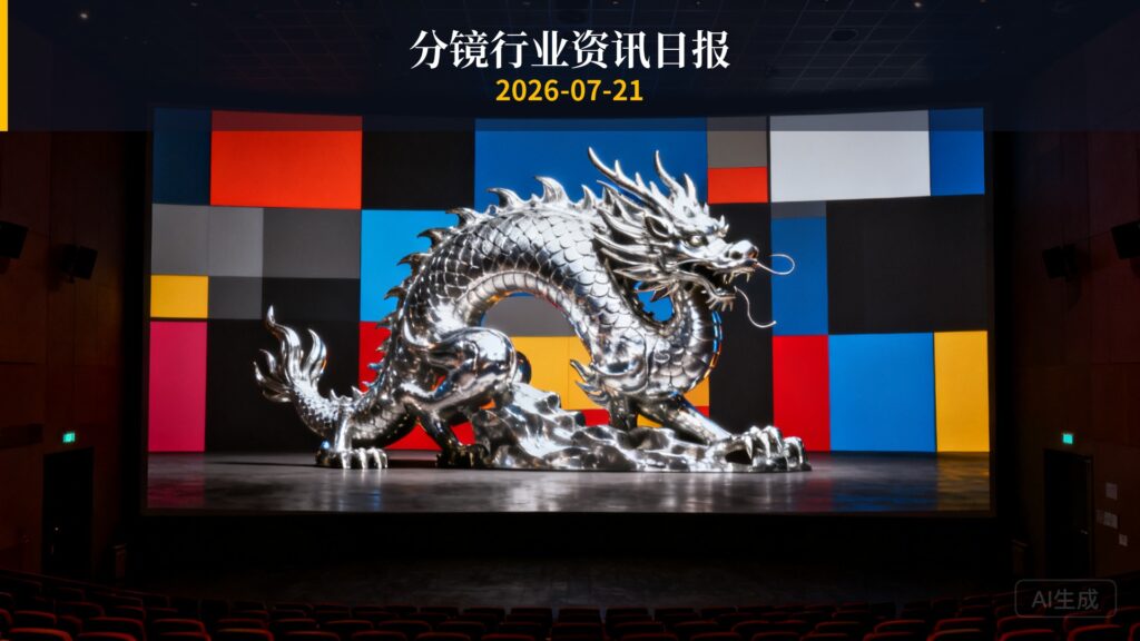 分镜行业资讯日报 | 2026年7月21日