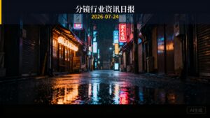分镜行业资讯日报 | 2026年7月24日
