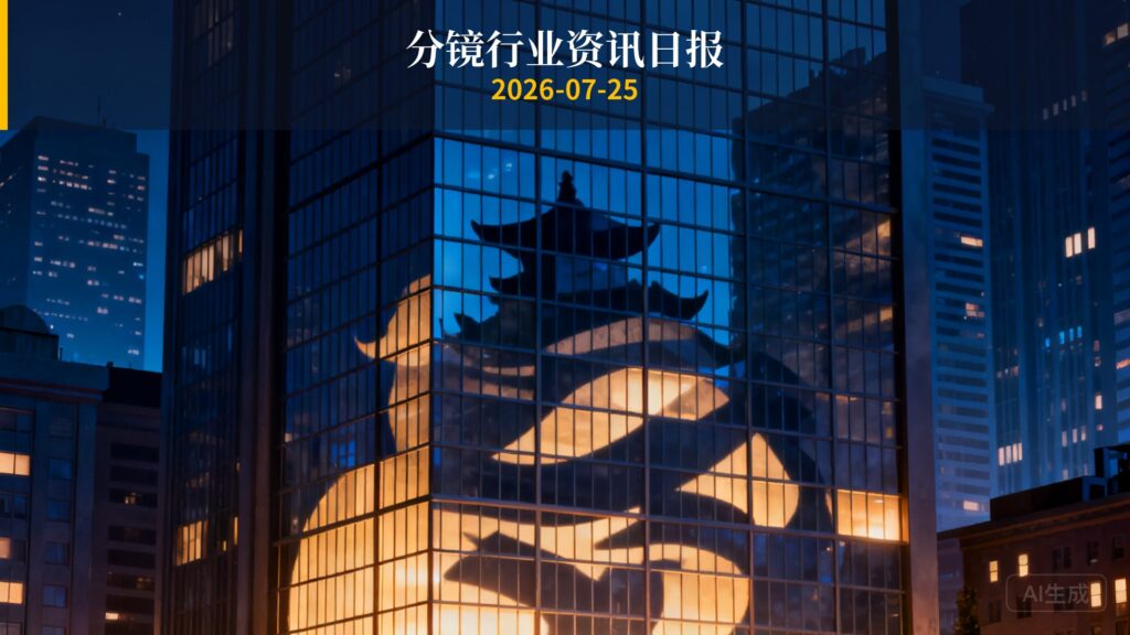 分镜行业资讯日报 | 2026年7月25日