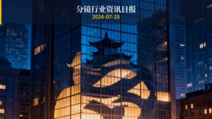 分镜行业资讯日报 | 2026年7月25日