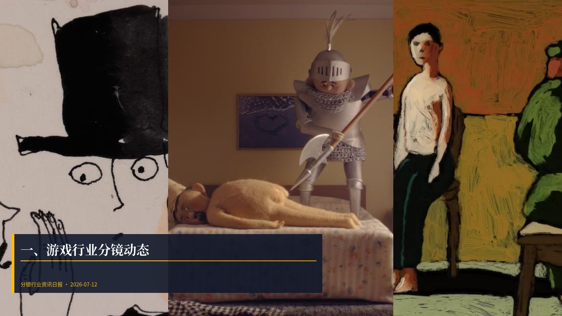 🎮 一、游戏行业分镜动态
