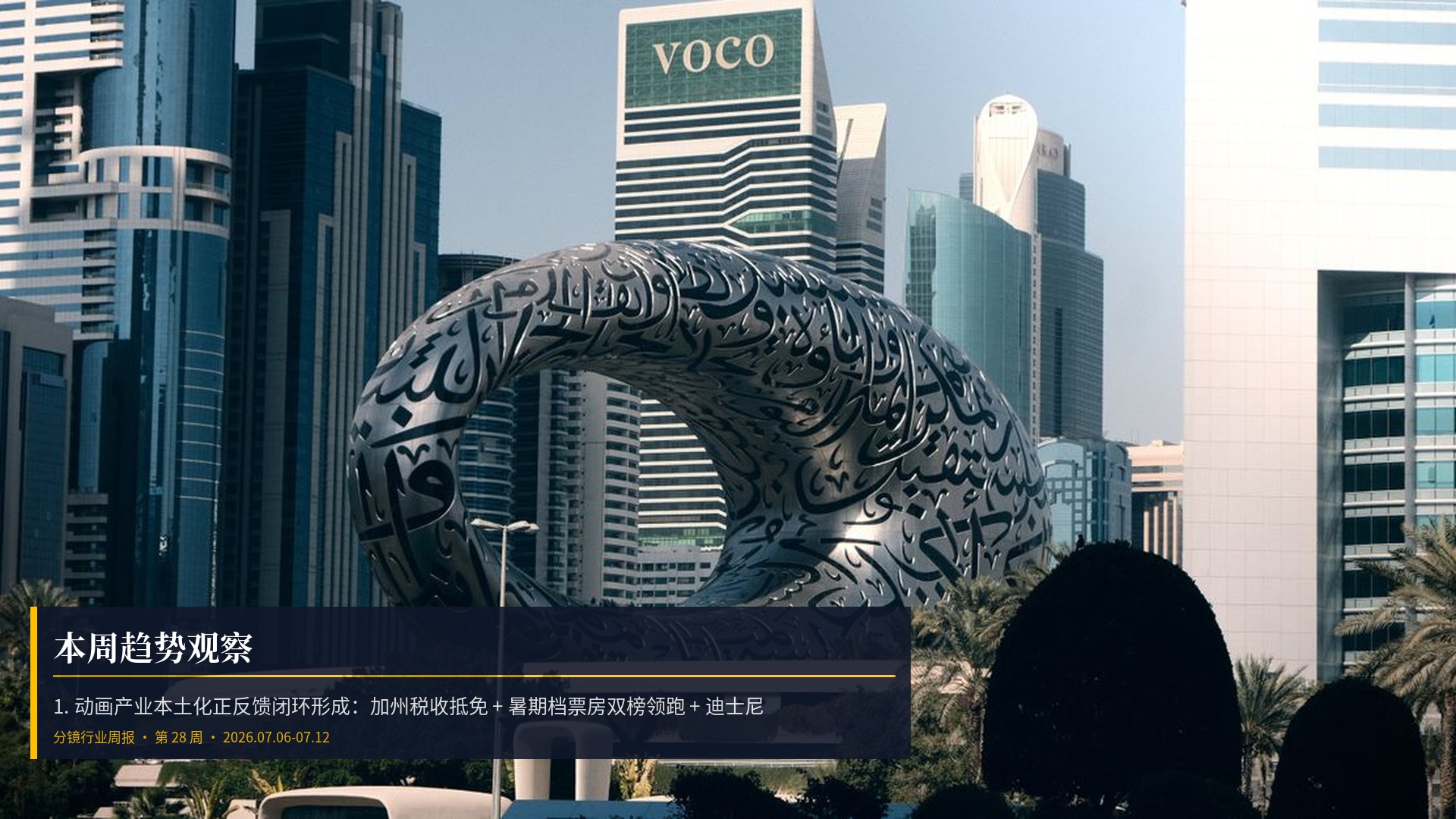 🔮 本周趋势观察