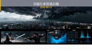 分镜行业资讯日报 | 2026年8月21日