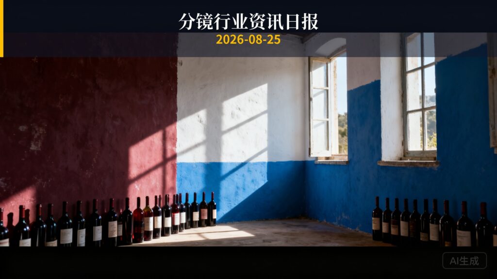 分镜行业资讯日报 | 2026年8月25日