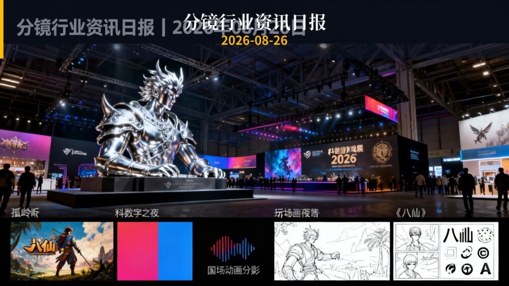 分镜行业资讯日报 | 2026年8月26日