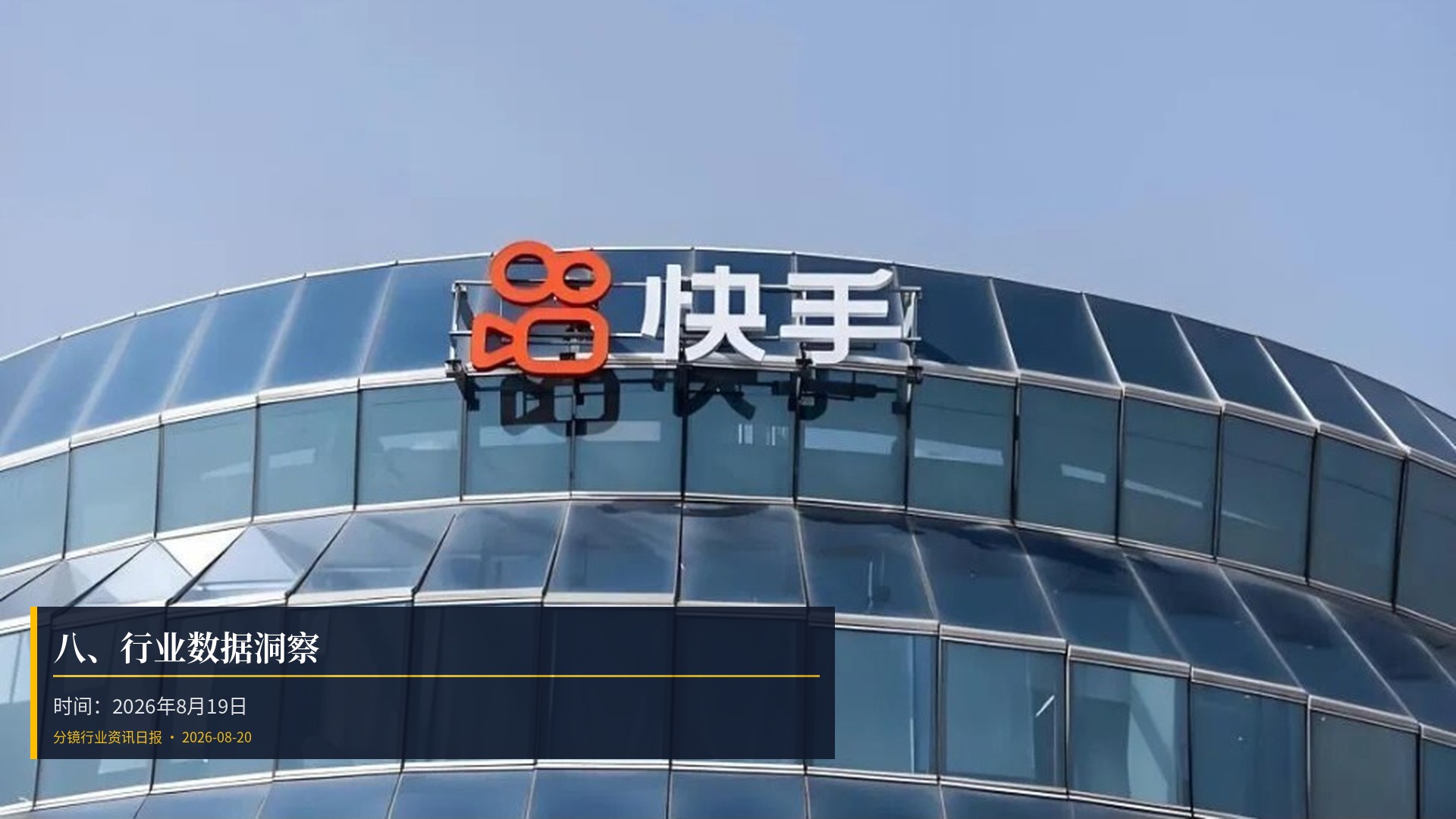 📊 八、行业数据洞察