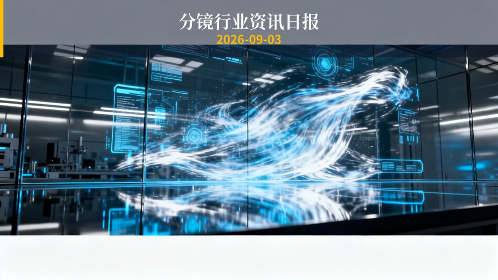 分镜行业资讯日报 | 2026年9月3日