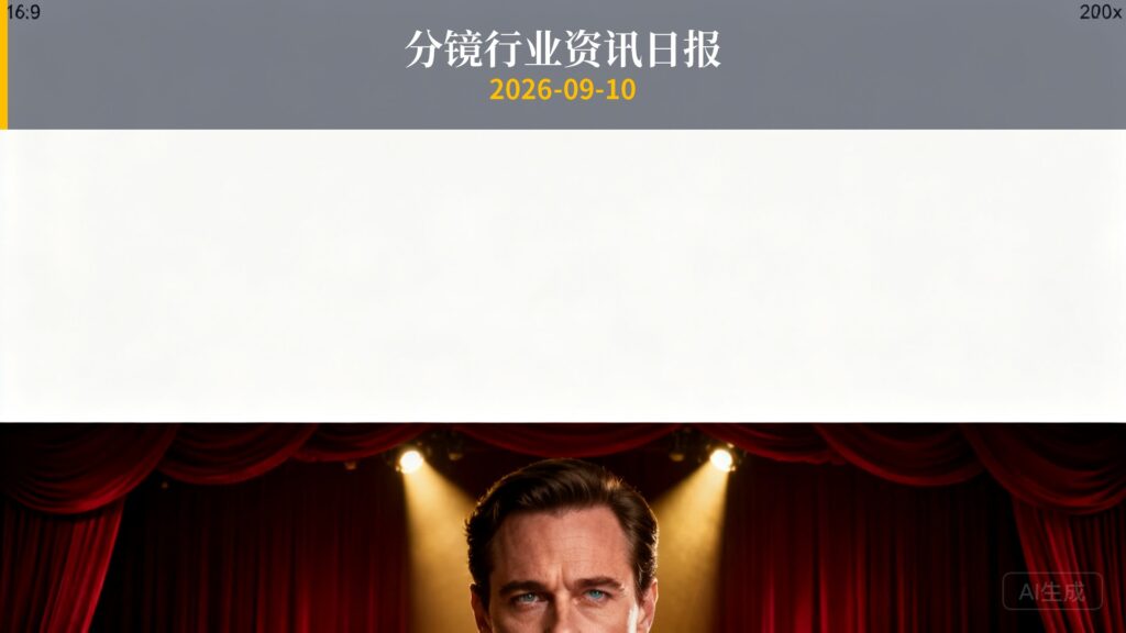 分镜行业资讯日报 | 2026年9月10日