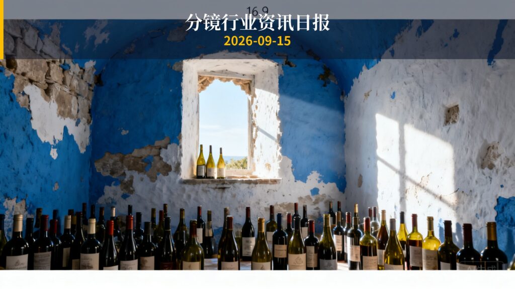 分镜行业资讯日报 | 2026年9月15日