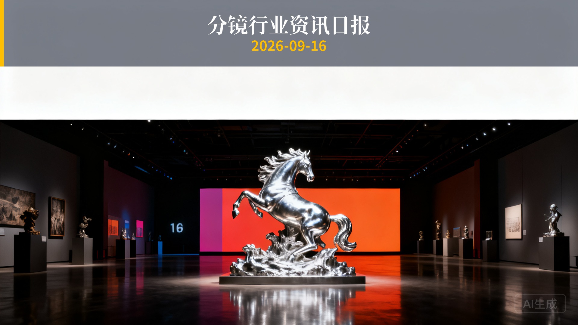 分镜行业资讯日报 | 2026年9月16日