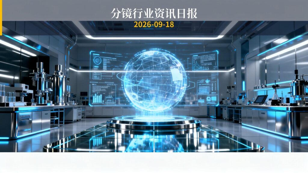 分镜行业资讯日报 | 2026年9月18日