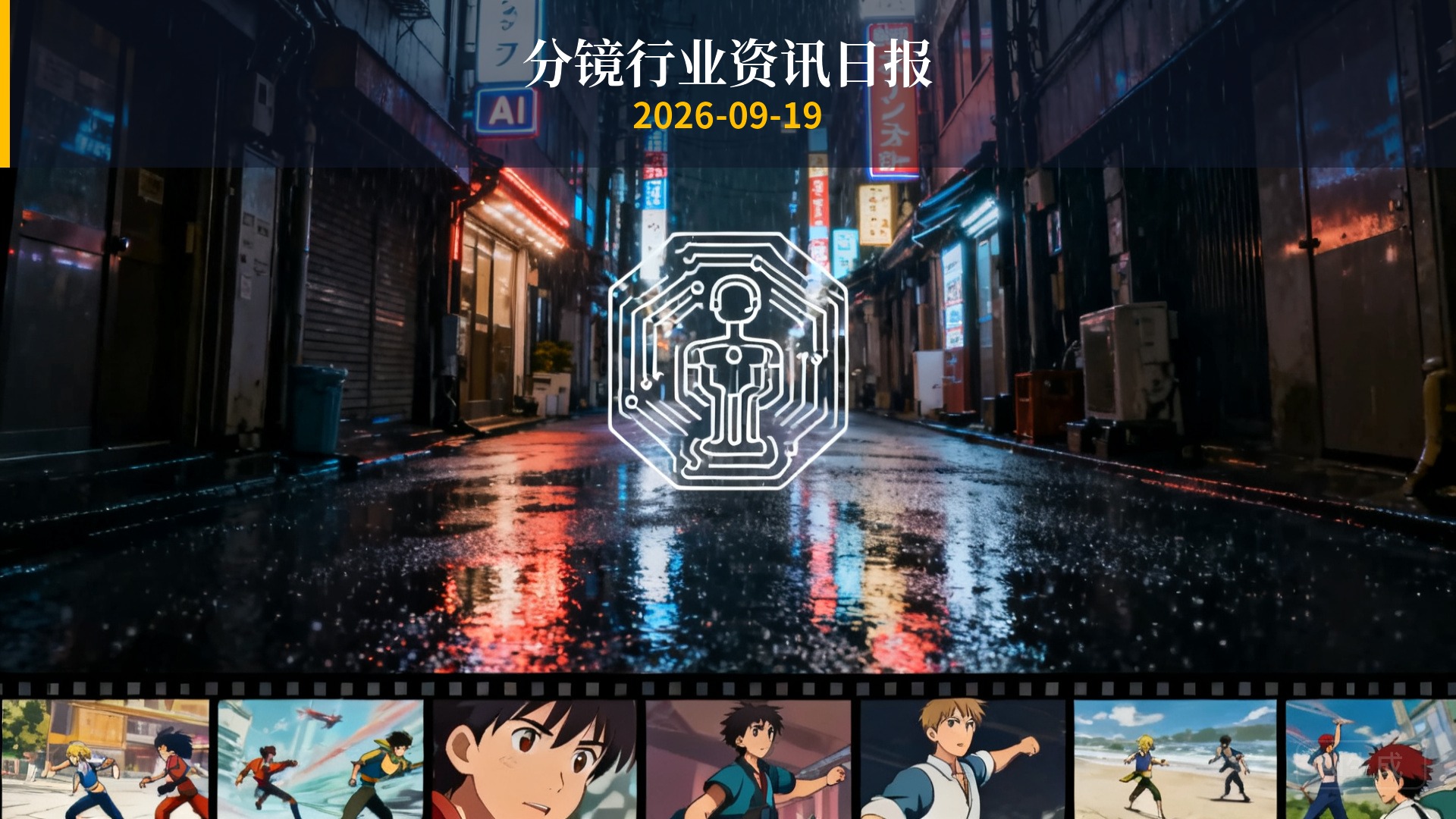 分镜行业资讯日报 | 2026年9月19日