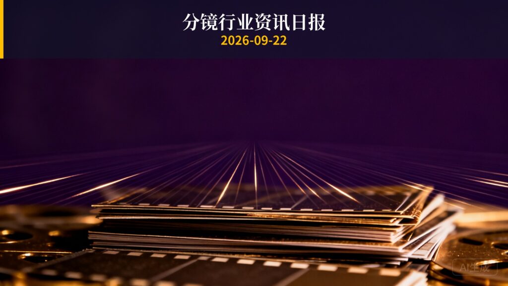 分镜行业资讯日报 | 2026年9月22日