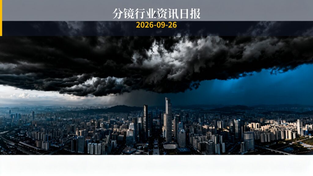 分镜行业资讯日报 | 2026年9月26日