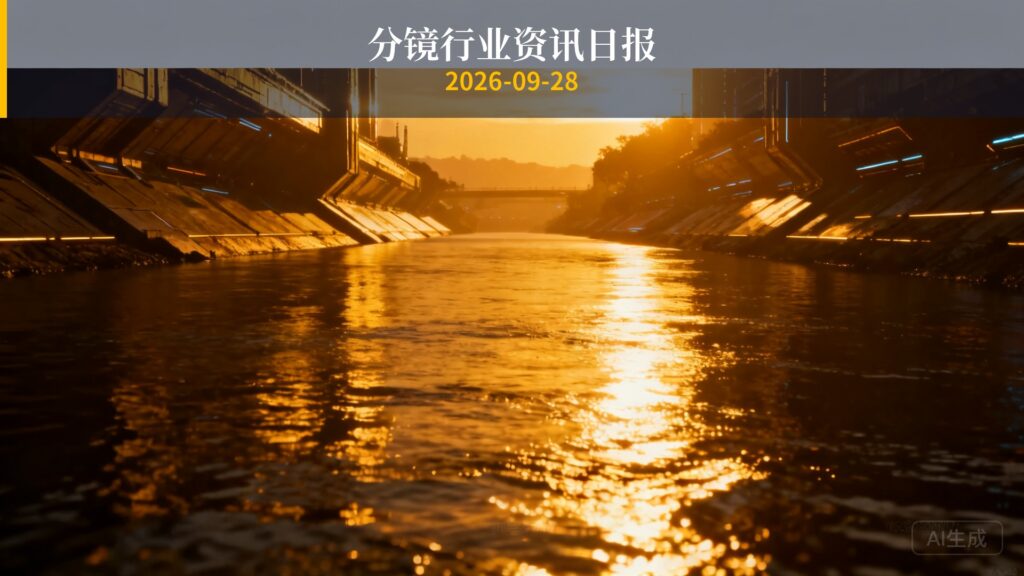 分镜行业资讯日报 | 2026年9月28日