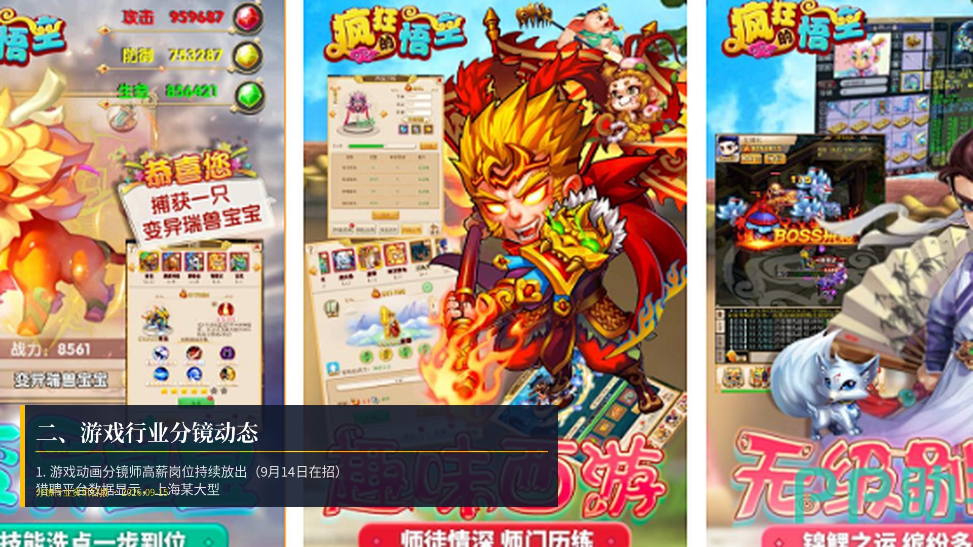 🎮 二、游戏行业分镜动态