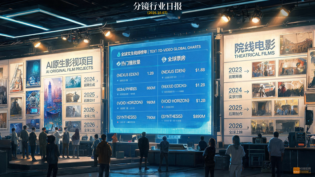 分镜行业资讯日报 | 2026年10月7日