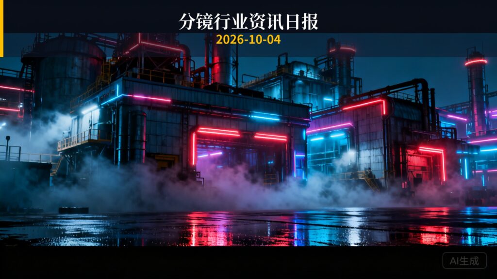 分镜行业资讯日报 | 2026年10月4日