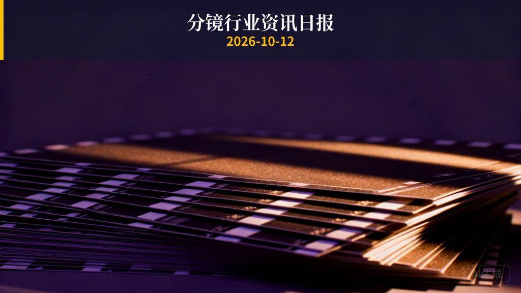 分镜行业资讯日报 | 2026年10月12日