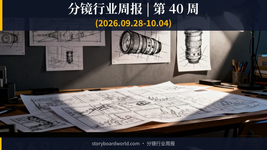 分镜行业周报 | 第 40 周 (2026.09.28-10.04)