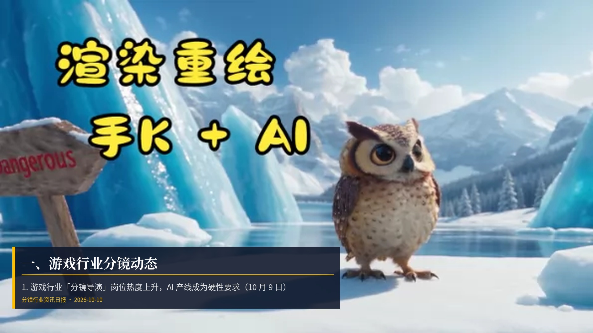 🎮 一、游戏行业分镜动态
